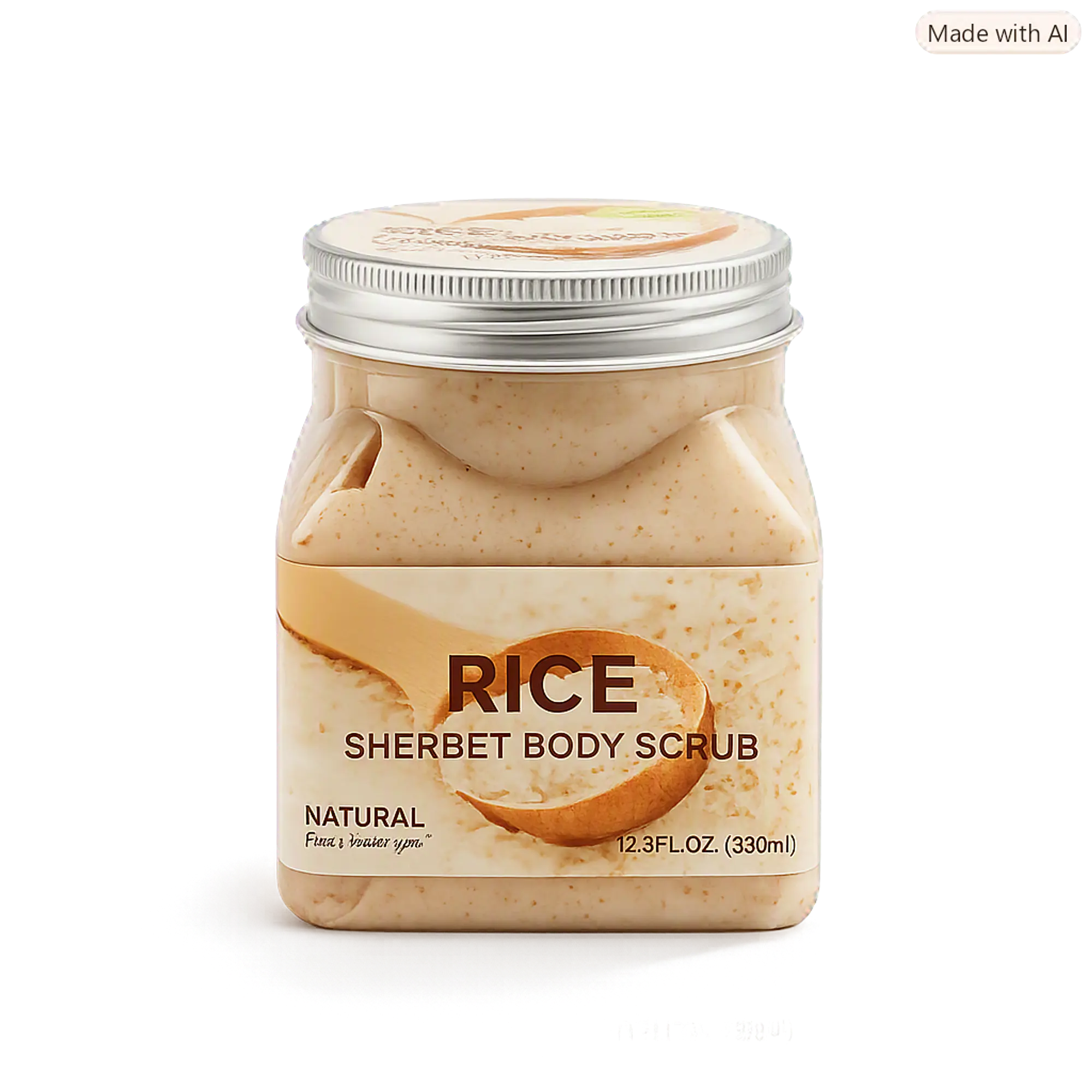 WOKALI RICE SHAERBET BODY SORUB (EXFOLIANTE CORPORAL ARROS) - fco. x 500 ml 1