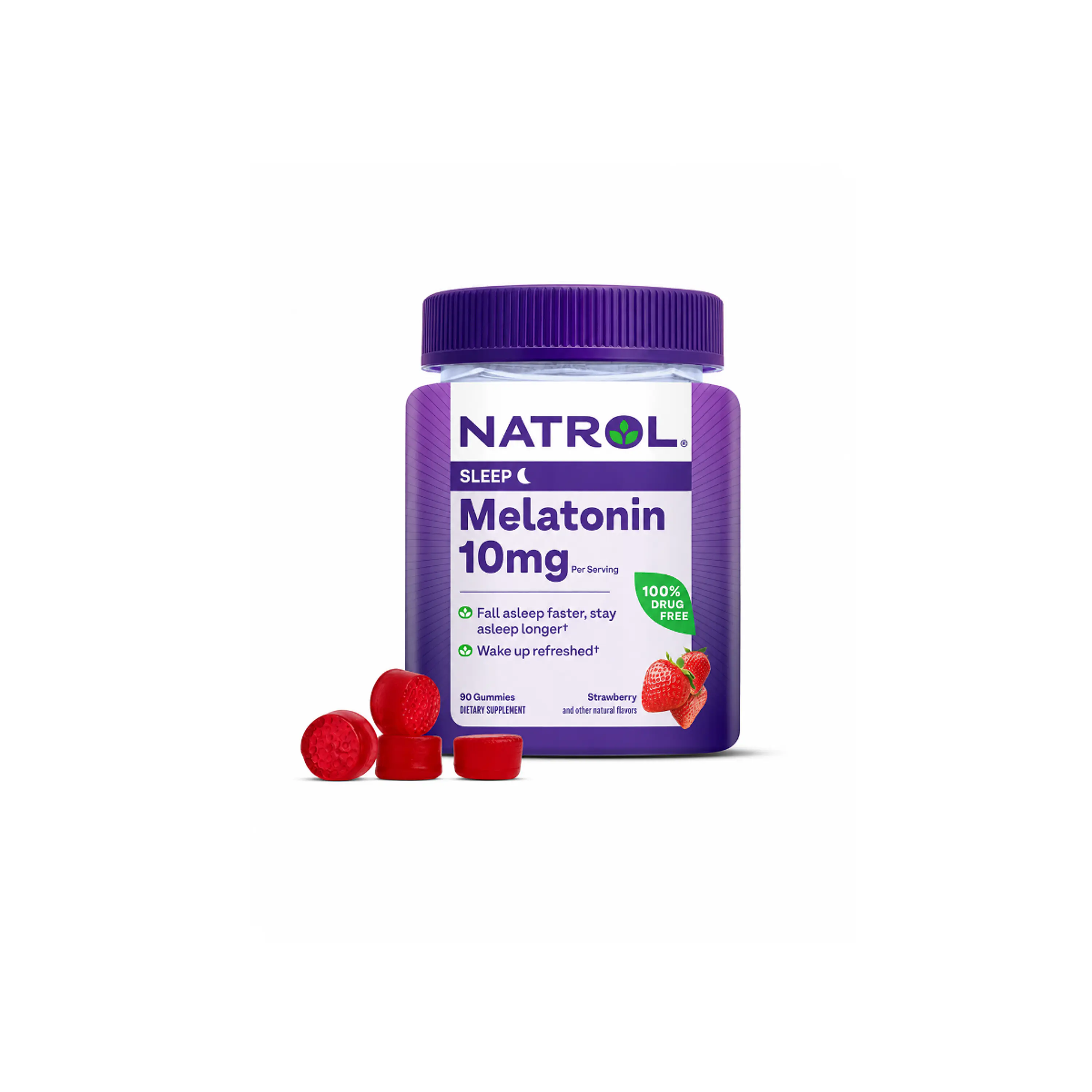 NATROL MELATONINA * 10 mg - fco x 90 gomitas 2