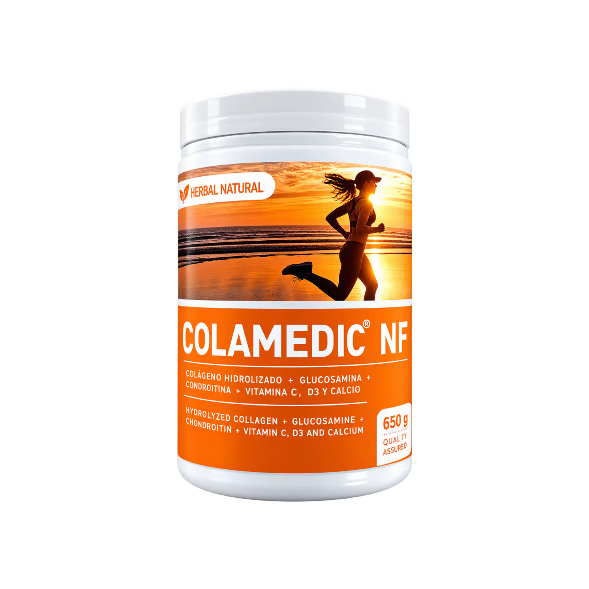 HERBAL NATURAL COLAMEDIC (COLAGENO HIDROLIZADO - ARTICULACIONES) - 650g 1