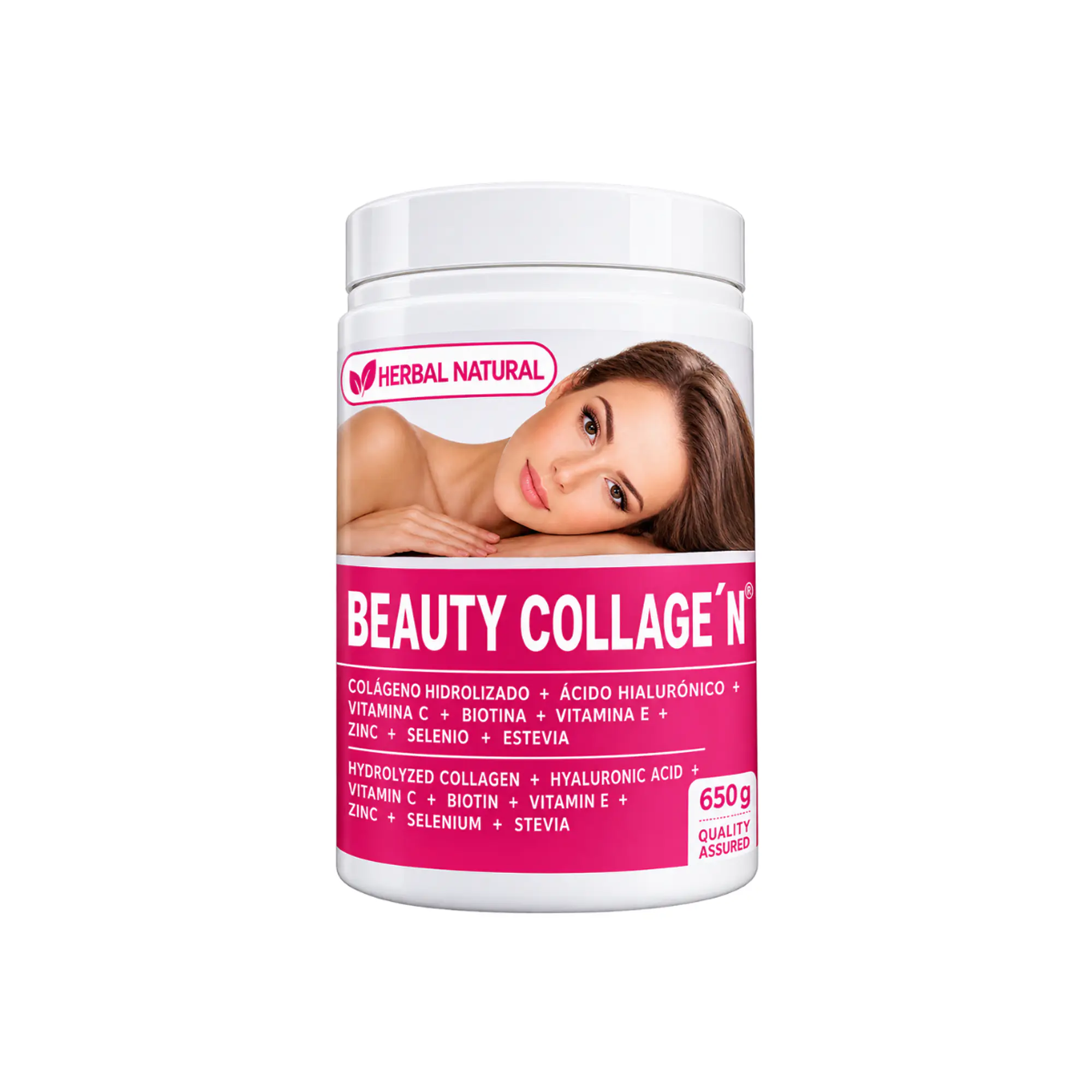  HERBAL NATURAL BEAUTY COLLAGE (COLAGENO DE BELLEZA)-  650 g  1