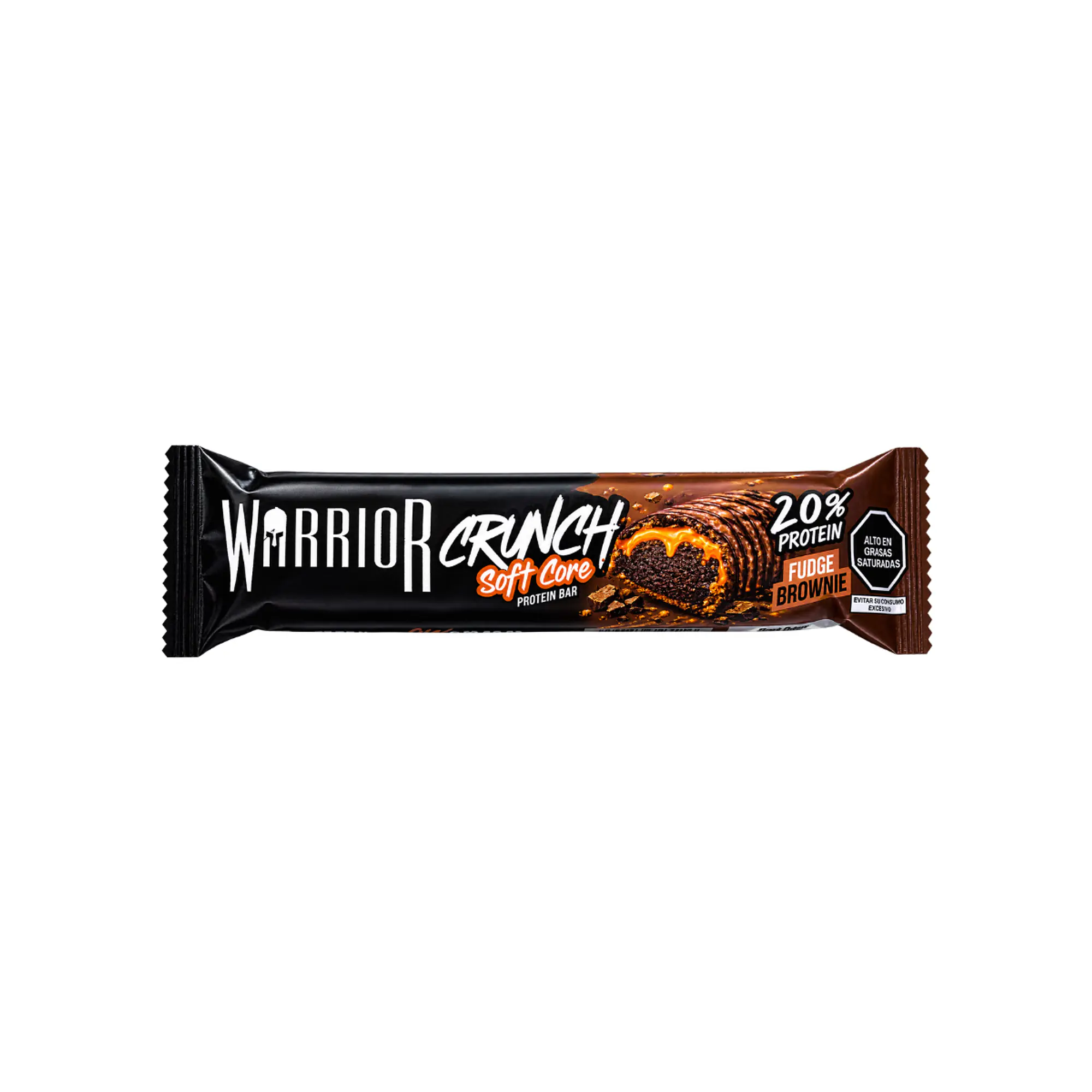 	WARRIOR PROTEINA EN BARRA 20 g - UNIDAD x 64 g -  FUDGE BROWNIE  FLAVOUR 1