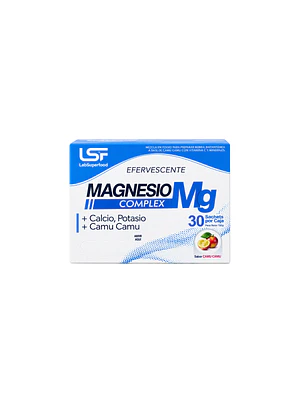 LABSUPERFOOD  EFERVESCENTE MAGNESIO MG COMPLEX - 30 SACHET x CAJA  150g
