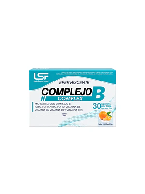 LABSUPERFOOD  EFERVESCENTE  COMPLEJO B COMPLEX - 30 SACHET x CAJA  150g