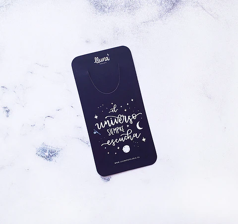 Marcapágina día/mes/semana "Universo"