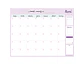 Planificador Digital Mensual Lila - Miniatura 3