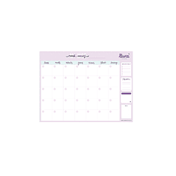 Planificador Digital Mensual Lila