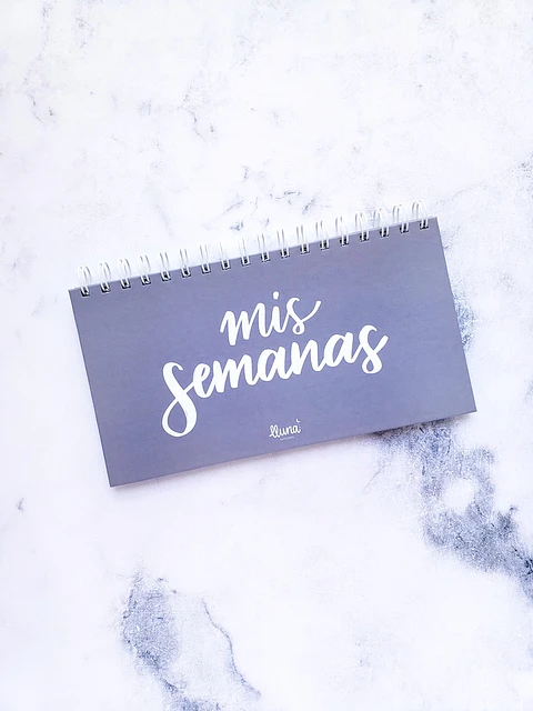 "Mis Semanas" Planner Semanal Mini