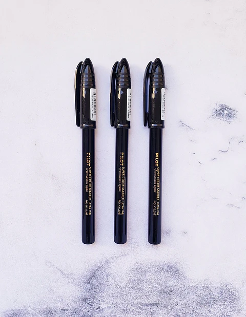 Marcador Pilot Permanente Punta Fina