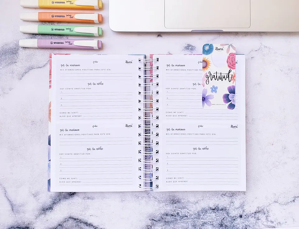 Marcapágina día/mes/semana 