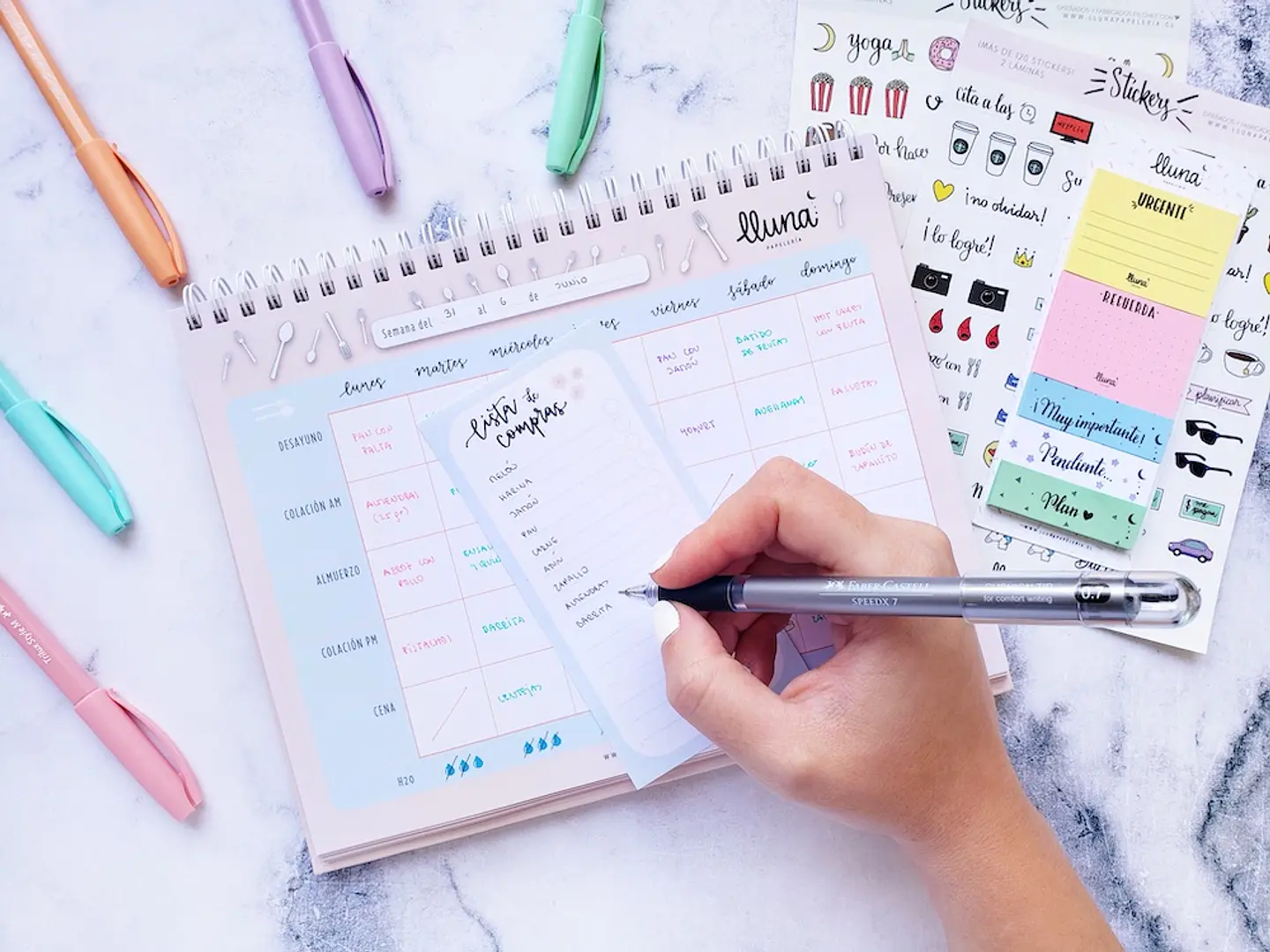 Planner Menú Semanal 6