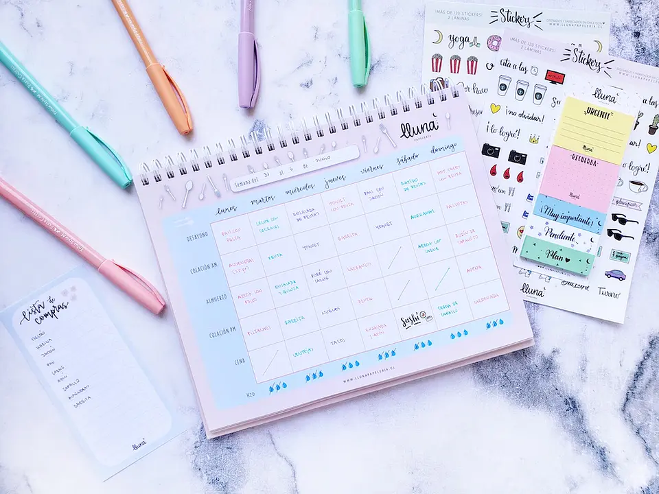 Planner Menú Semanal 7