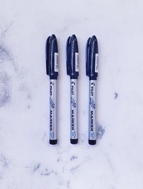 Marcador Pilot Permanente Punta Fina