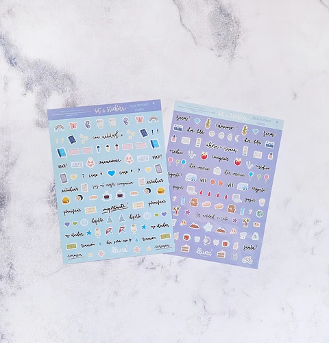 Set de Stickers Color