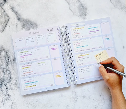 "Superpoderes XL" Planner Anual Universitario 