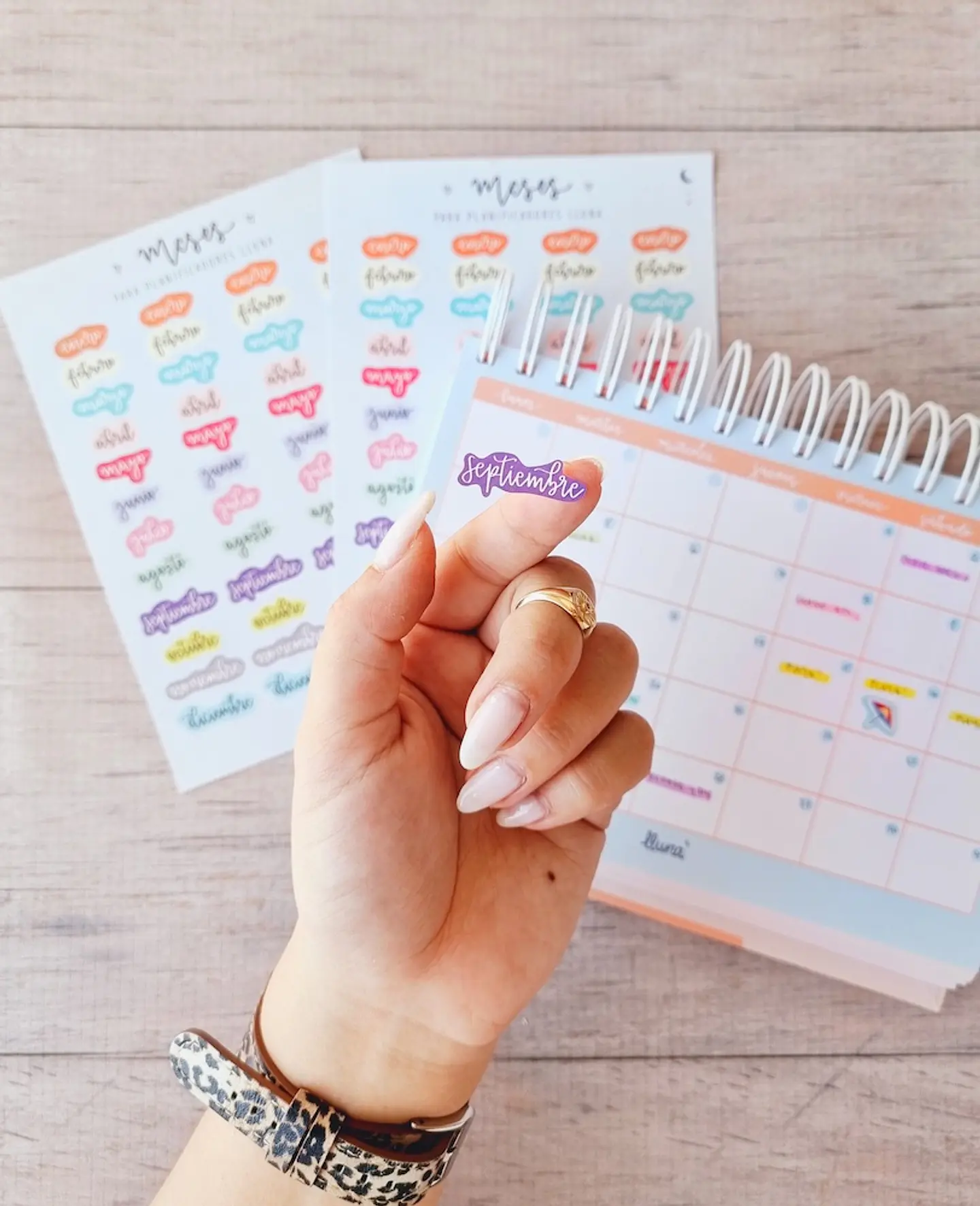 Stickers de Meses 3