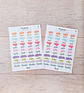 Stickers de Meses - Miniatura 2