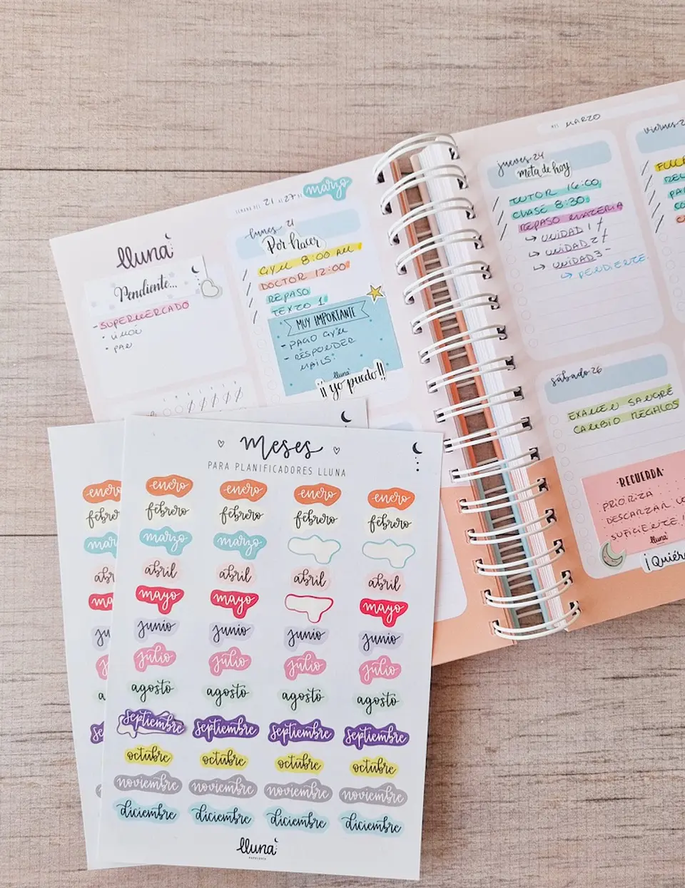 Stickers de Meses 9