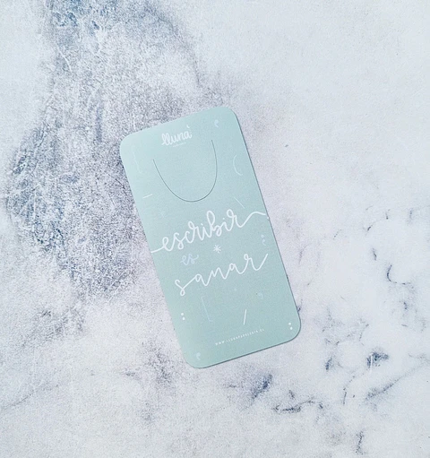 Marcapágina día/mes/semana "Escribir es Sanar"