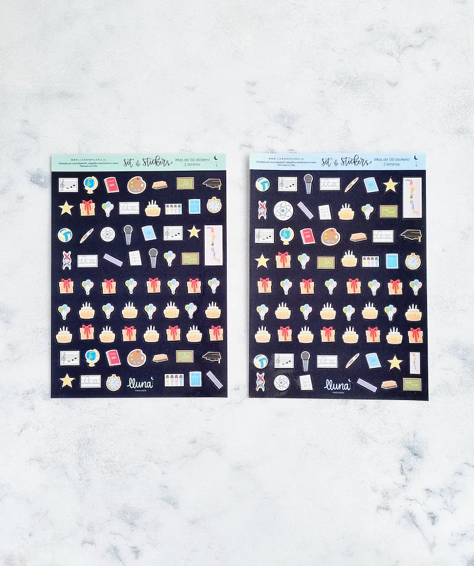 Set de Stickers Docente Ilustraciones 3