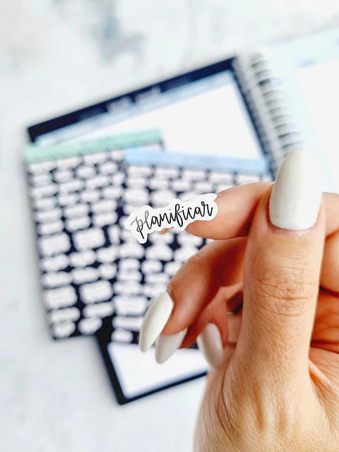 Set de Stickers Docente Caligrafía