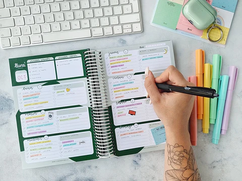 "Olivo" Planner Anual