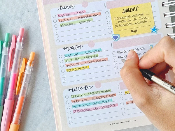 ¿Qué actividades debo planificar?