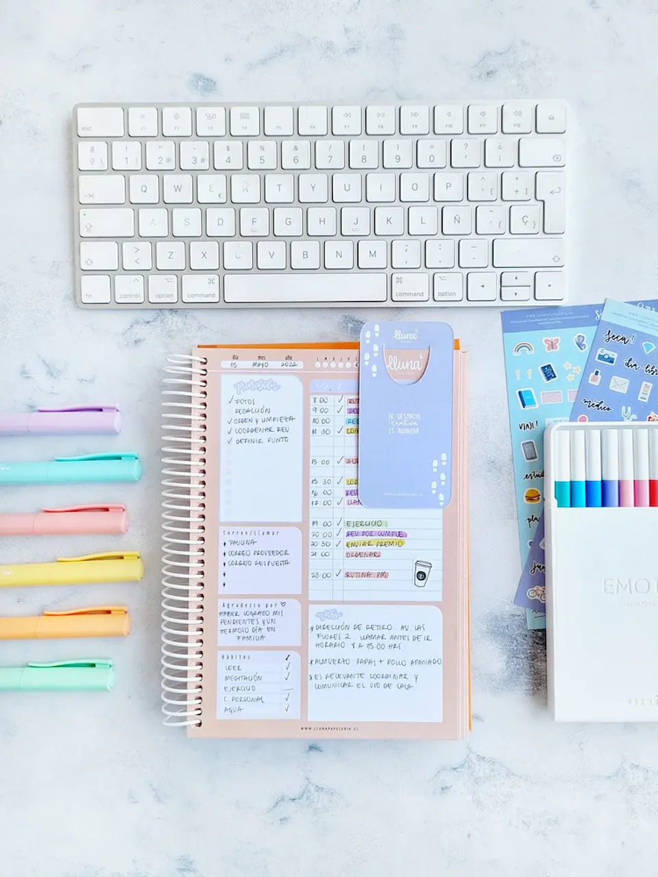 Marcapágina día/mes/semana 