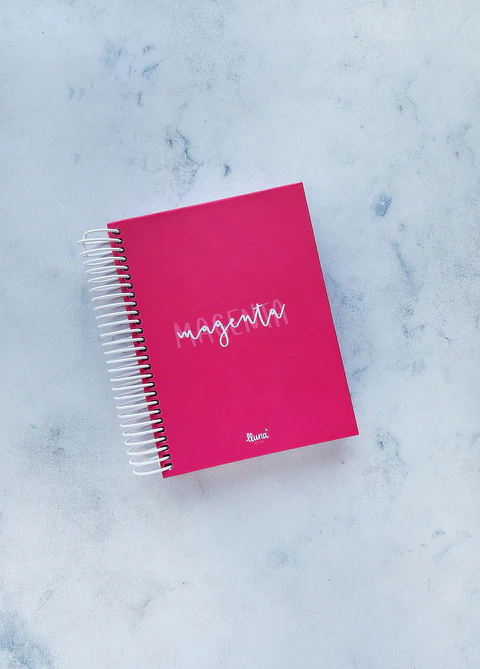 "Magenta" Planner Anual Pocket