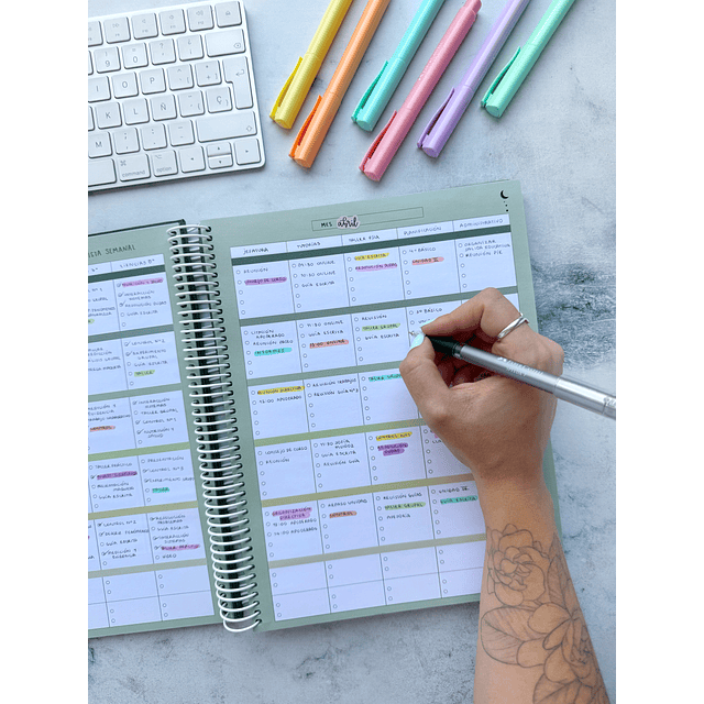 "Docente Poma" Planner Anual