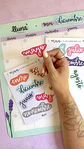 Set de Stickers Meses XL  - Miniatura 3