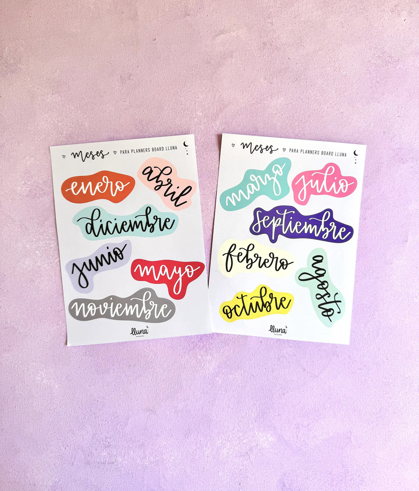 Set de Stickers Meses XL  5