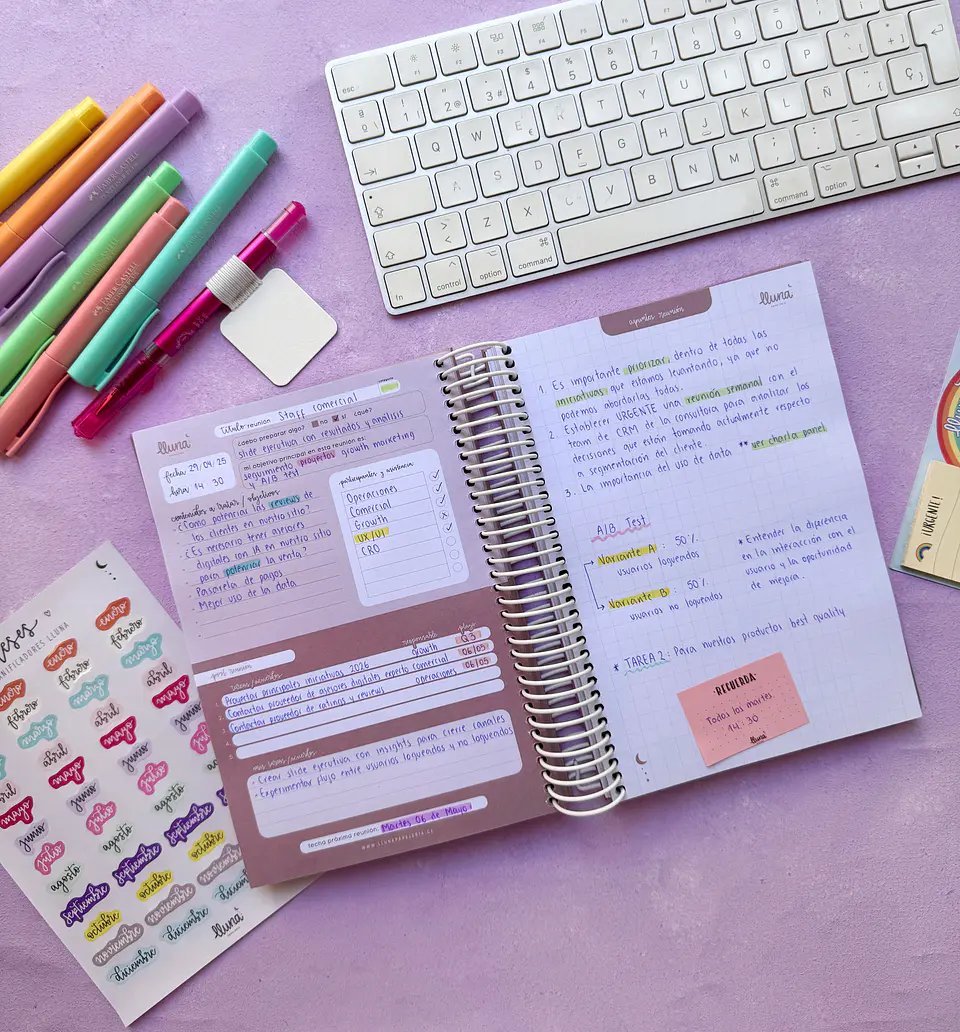 Planner Reuniones  6