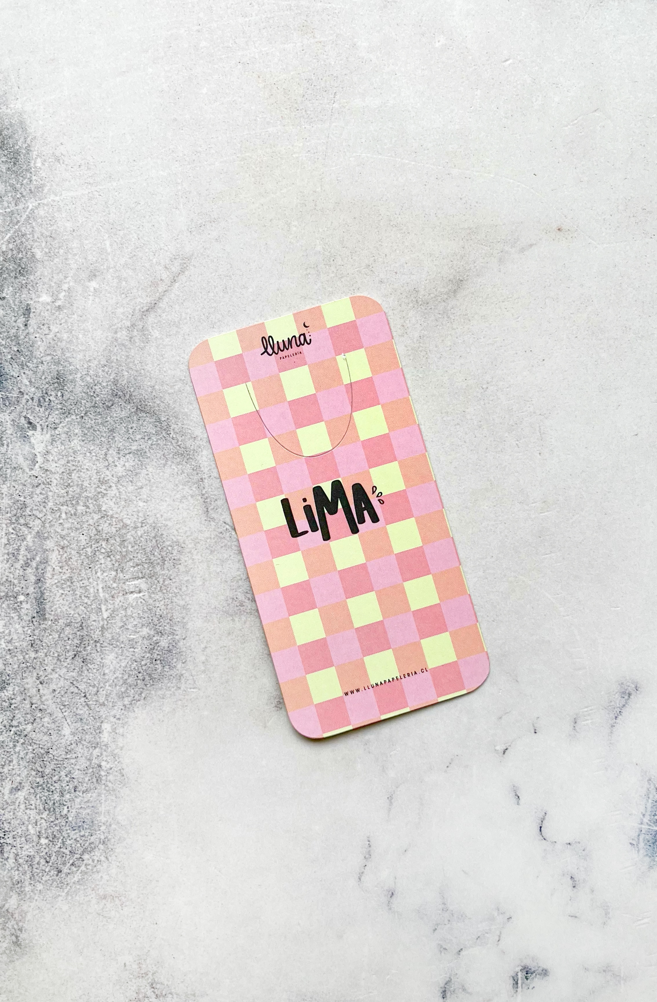 Marcapáginas día/mes/semana "Lima"