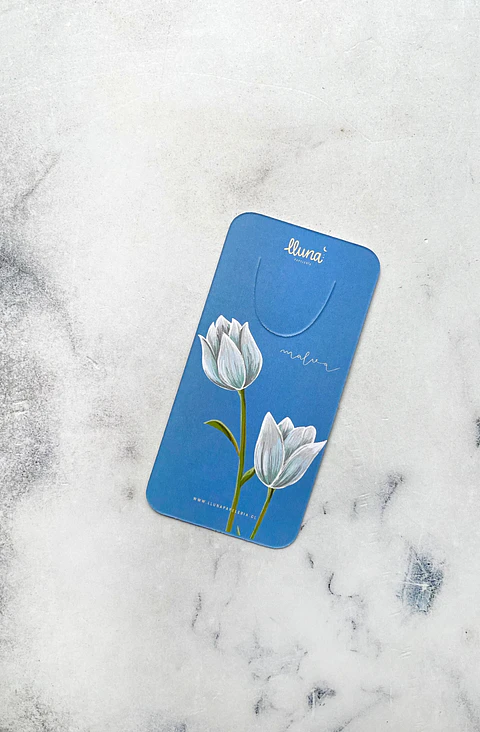 Marcapágina día/mes/semana "Malva"