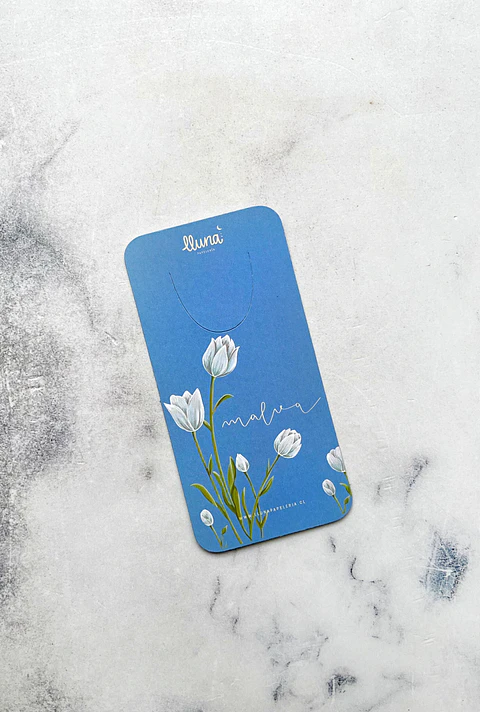 Marcapágina día/mes/semana "Malva"