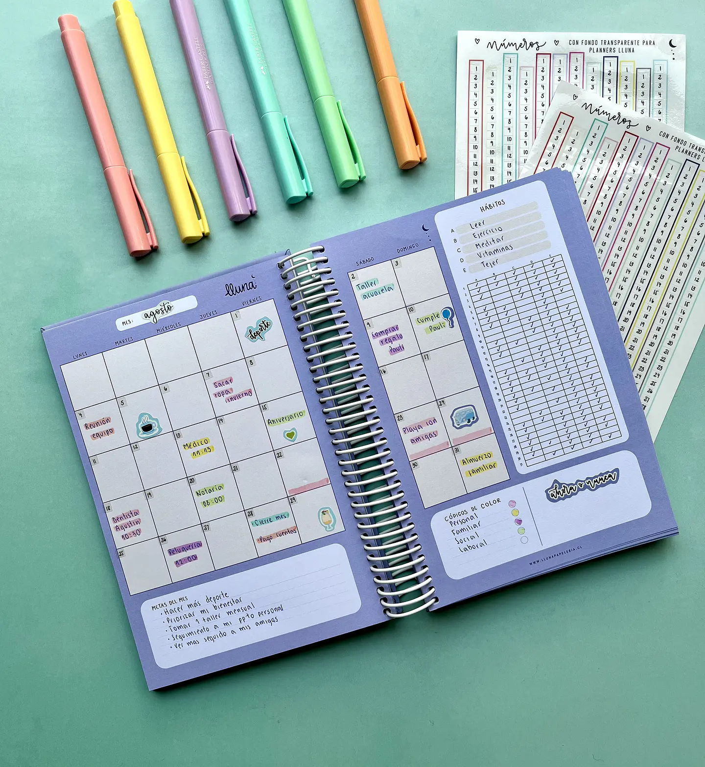 Planner Cuaderno 7