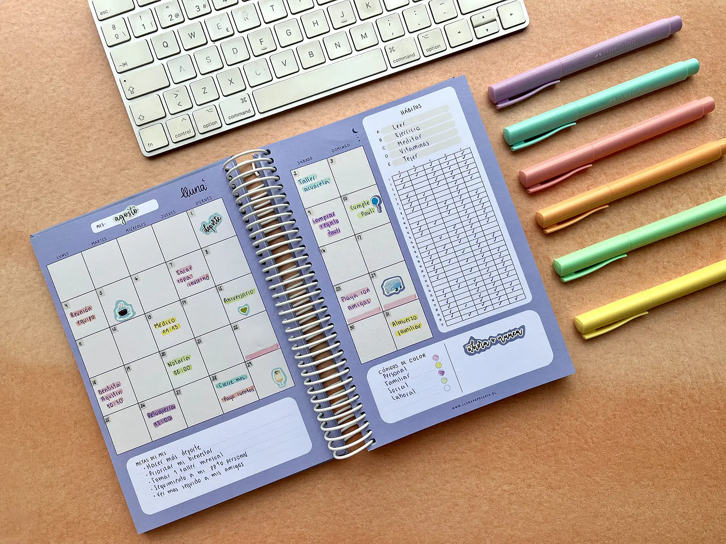 Planner Cuaderno 10