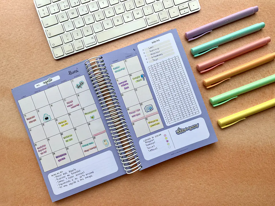 Planner Cuaderno 10