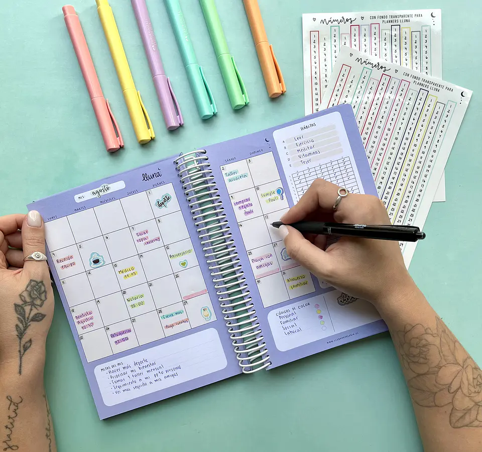 Planner Cuaderno 14