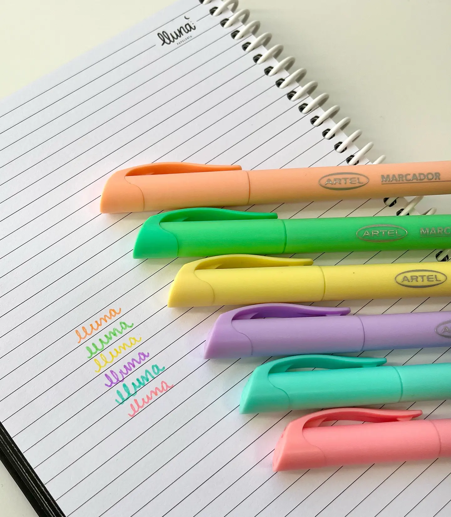 Set 6 Artel Stylo Pastel 2