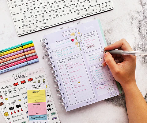 "Un día más cerca" Planner Diario 