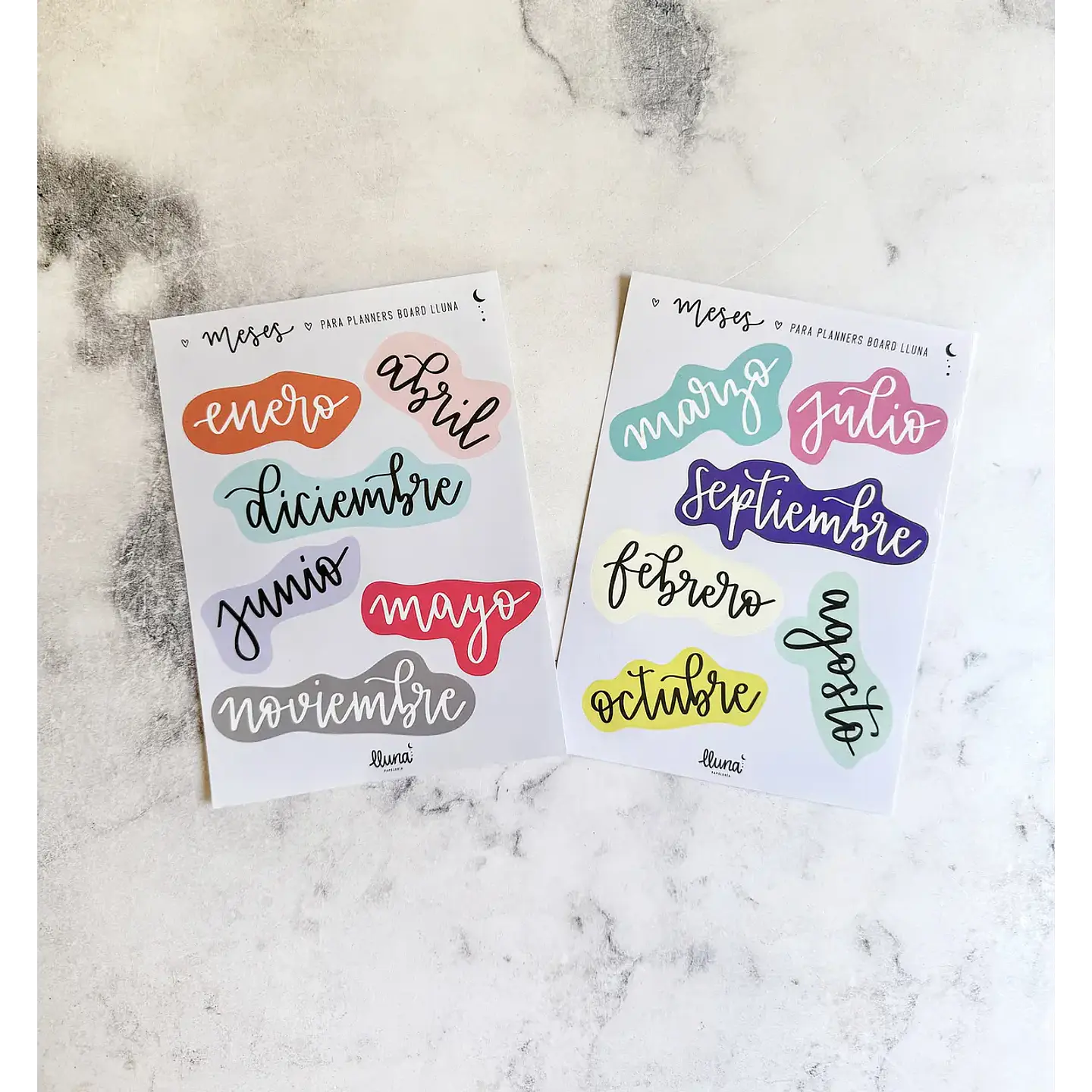 CEM Set de Stickers Meses XL 1