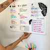 "Maxi Jaya" Planner Board Semanal + Set Stickers Meses XL de REGALO
