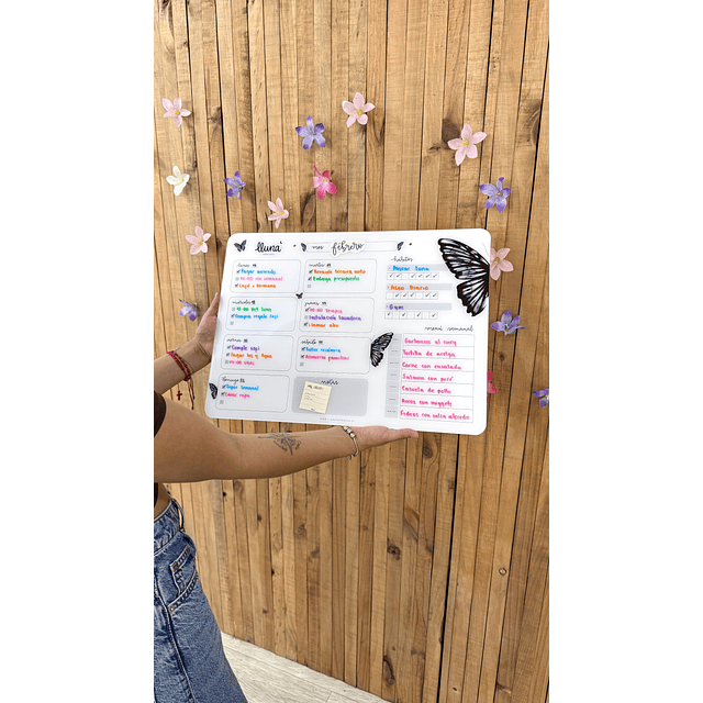 "Maxi Jaya" Planner Board Semanal + Set Stickers Meses XL de REGALO