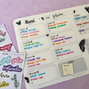 "Maxi Jaya" Planner Board Semanal + Set Stickers Meses XL de REGALO
