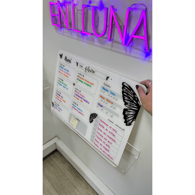 "Maxi Jaya" Planner Board Semanal + Set Stickers Meses XL de REGALO