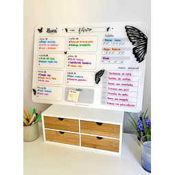 "Maxi Jaya" Planner Board Semanal + Set Stickers Meses XL de REGALO