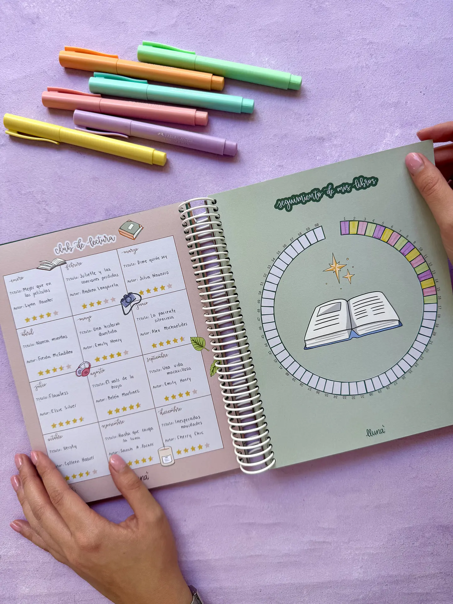 Reading Planner - PREVENTA con despacho el 05/05 11