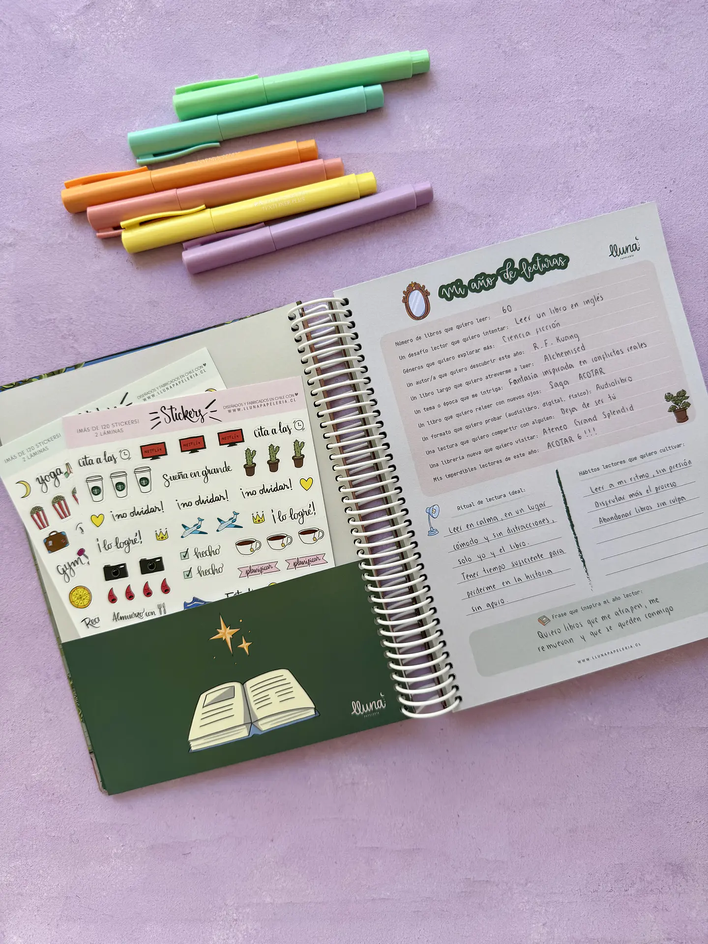 Reading Planner - PREVENTA con despacho el 05/05 4