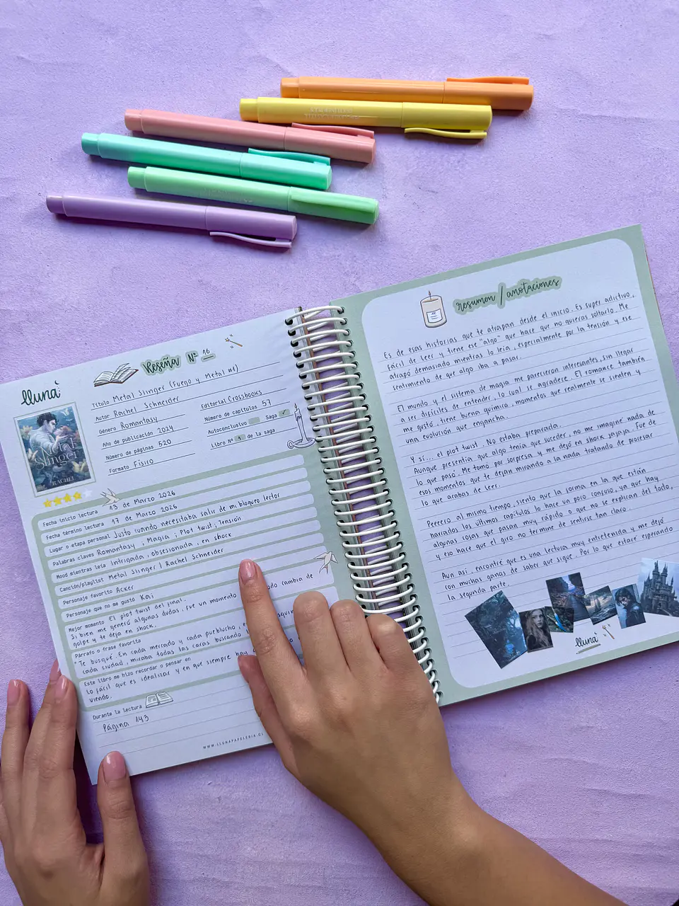 Reading Planner - PREVENTA con despacho el 05/05 16